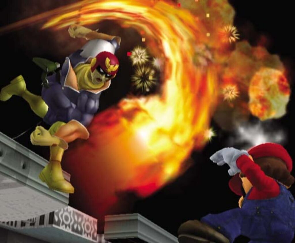 Capture d’écran de Super Smash Bros. Melee