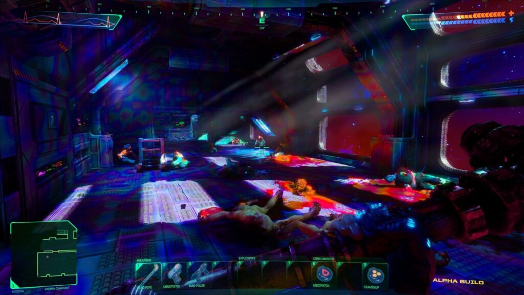 Capture d’écran de System Shock