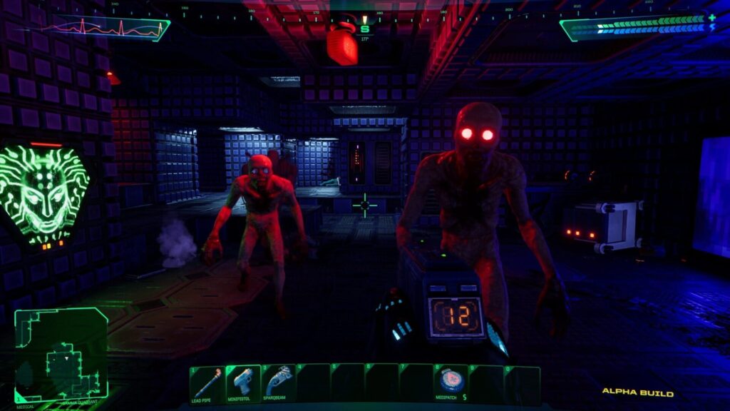 Capture d’écran de System Shock