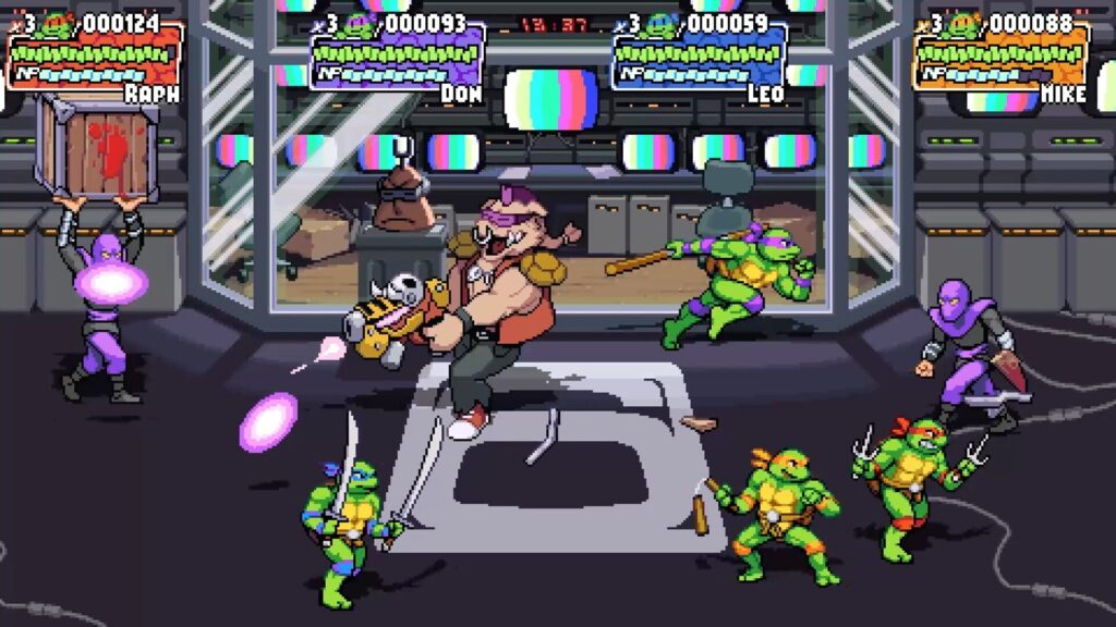 Capture d’écran de Teenage Mutant Ninja Turtles: Shredder’s Revenge