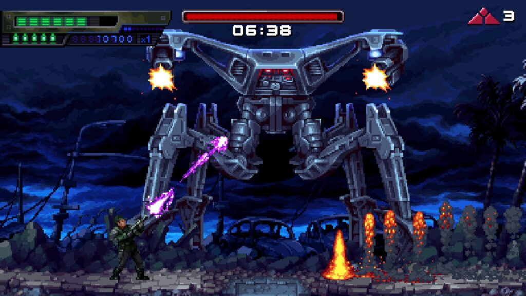 Capture d’écran de Terminator 2D: No Fate