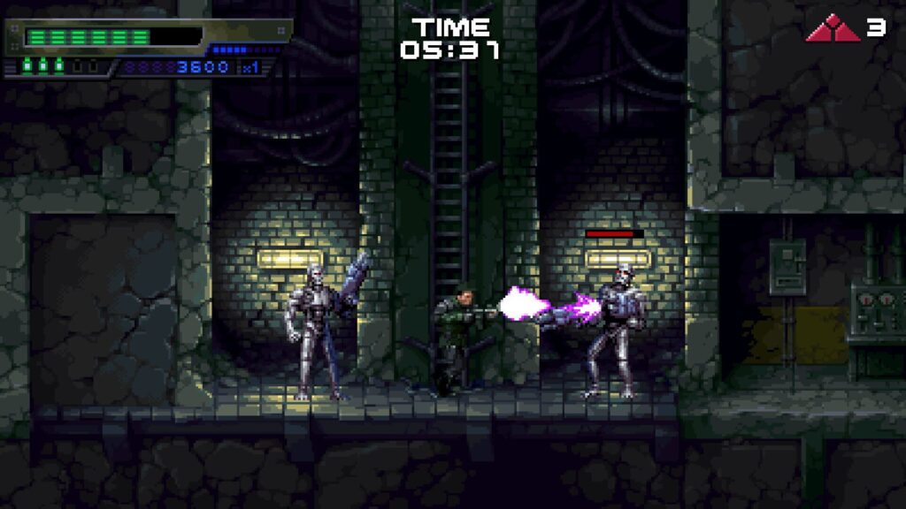 Capture d’écran de Terminator 2D: No Fate