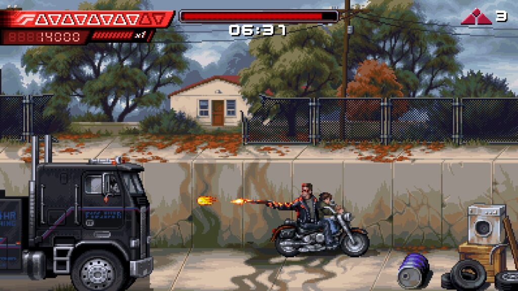 Capture d’écran de Terminator 2D: No Fate
