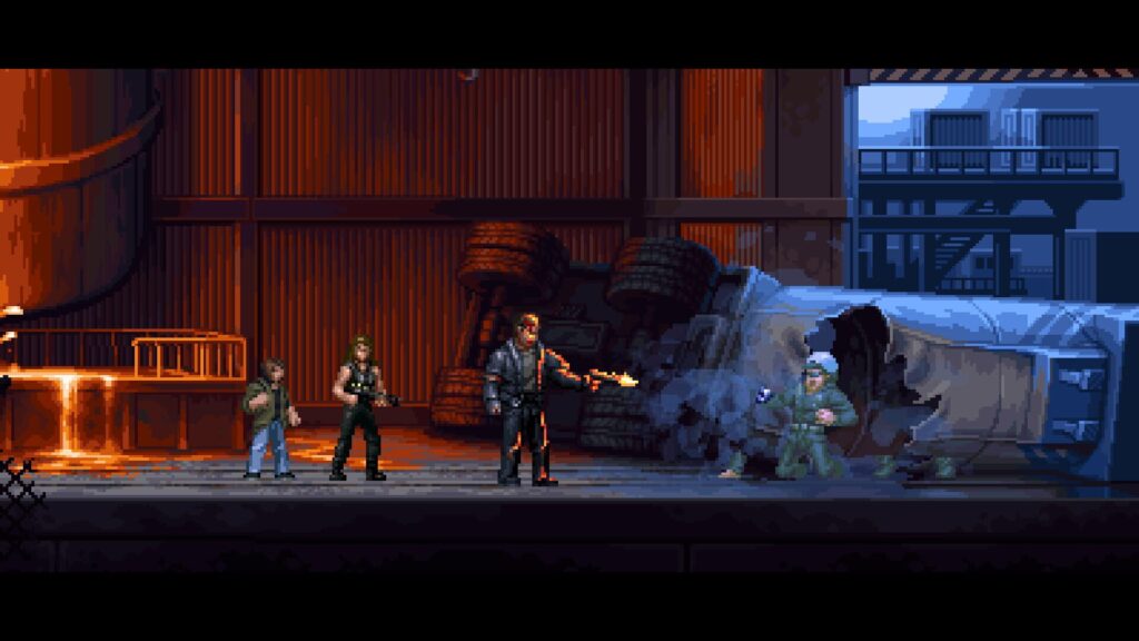 Capture d’écran de Terminator 2D: No Fate