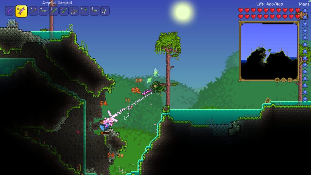 Capture d’écran de Terraria