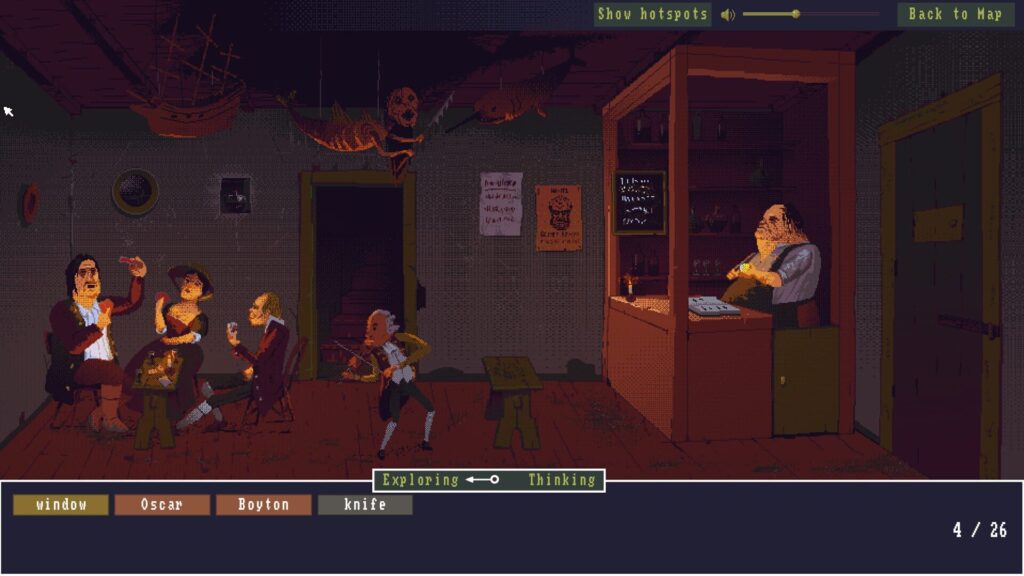 Capture d’écran de The Case of the Golden Idol