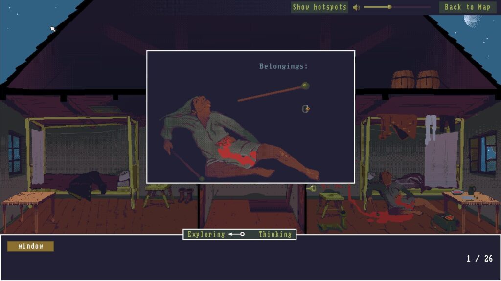 Capture d’écran de The Case of the Golden Idol