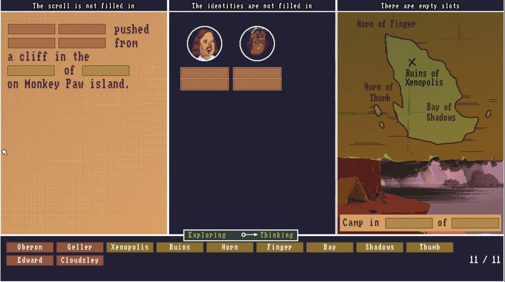 Capture d’écran de The Case of the Golden Idol