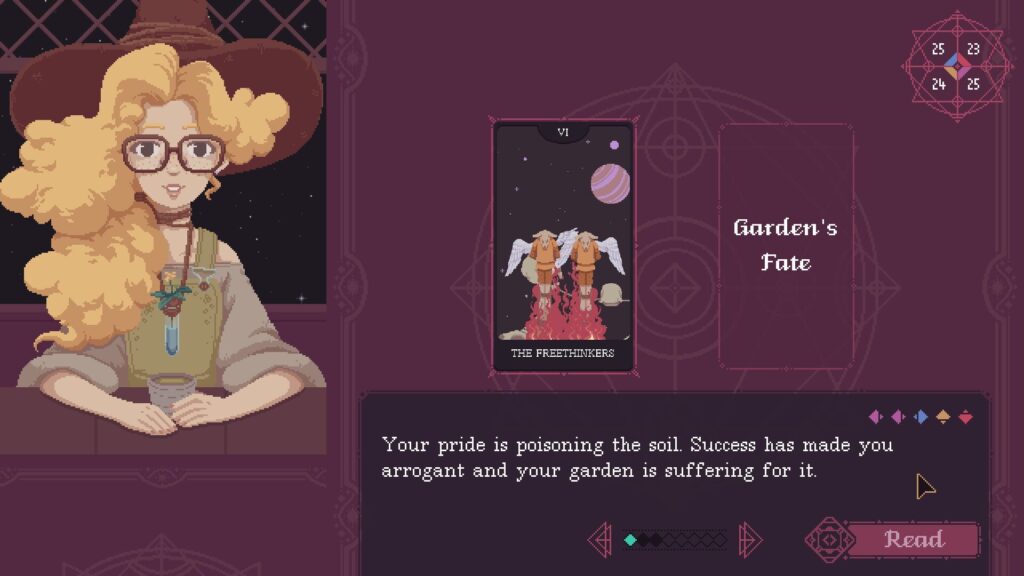 Capture d’écran de The Cosmic Wheel Sisterhood