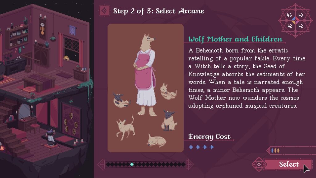 Capture d’écran de The Cosmic Wheel Sisterhood