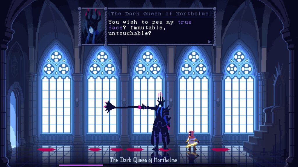 Capture d’écran de The Dark Queen of Mortholme