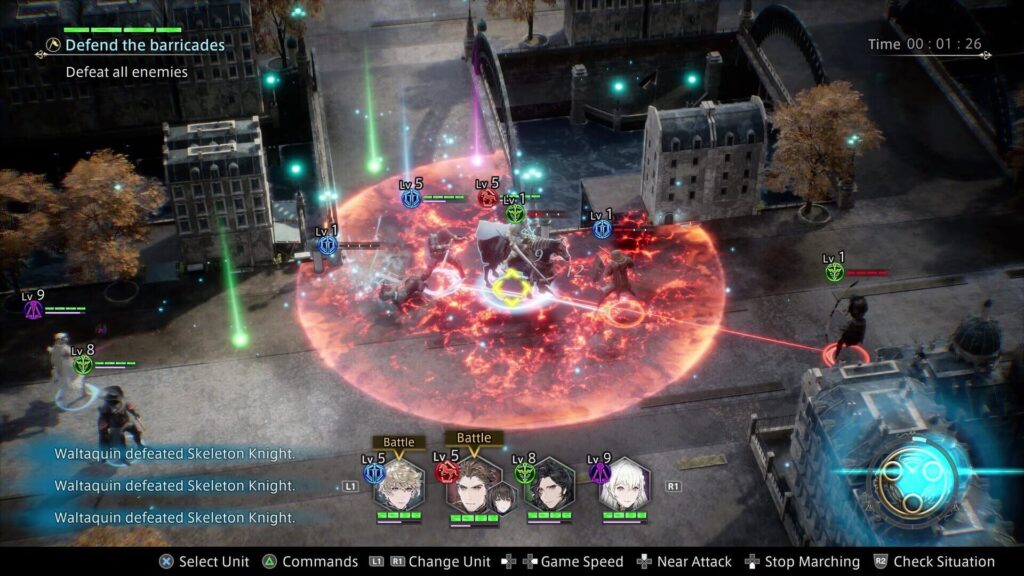 Capture d’écran de The DioField Chronicle