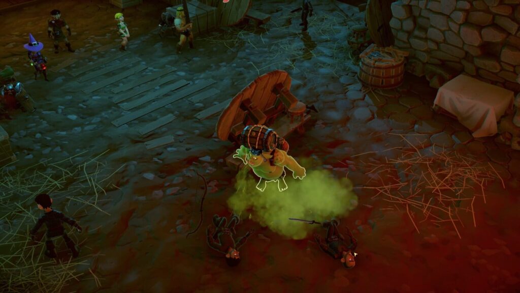Capture d’écran de The Dungeon of Naheulbeuk: The Amulet of Chaos