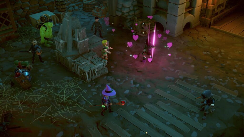 Capture d’écran de The Dungeon of Naheulbeuk: The Amulet of Chaos