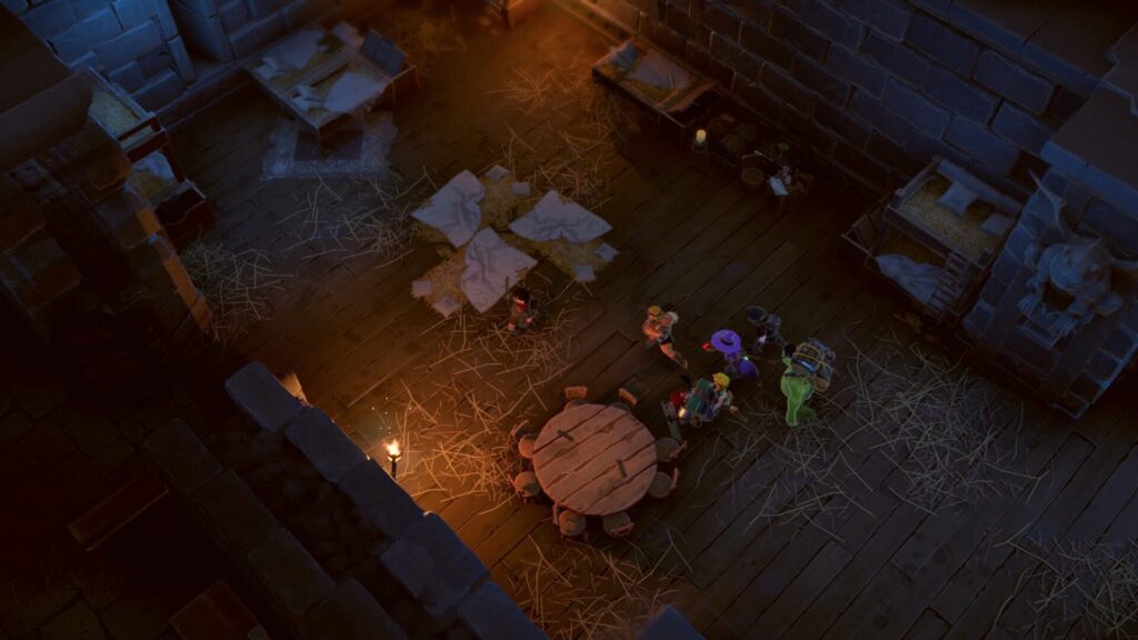 Capture d’écran de The Dungeon of Naheulbeuk: The Amulet of Chaos