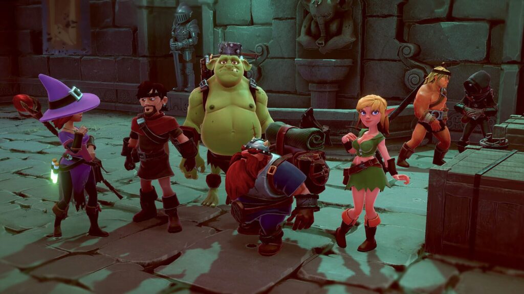 Capture d’écran de The Dungeon of Naheulbeuk: The Amulet of Chaos