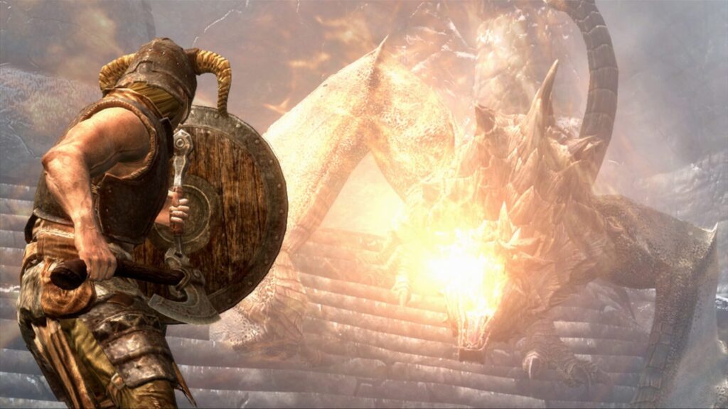 Capture d’écran de The Elder Scrolls V: Skyrim