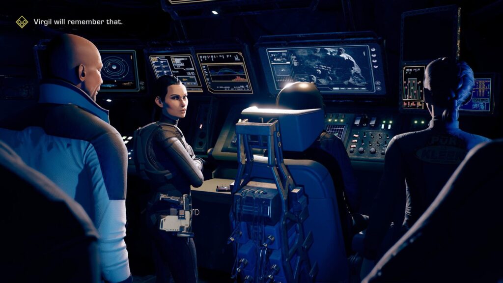 Capture d’écran de The Expanse: A Telltale Series