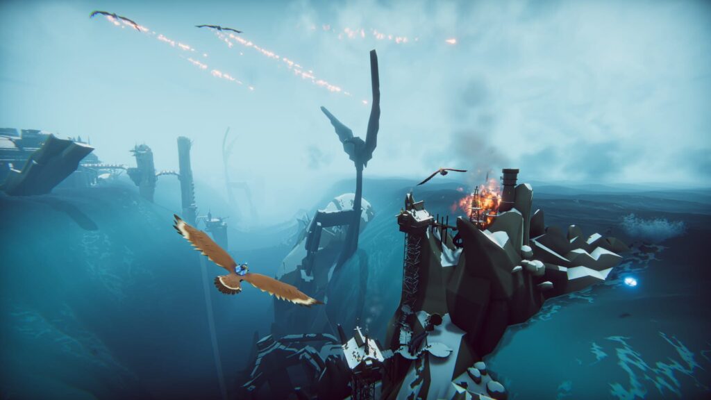 Capture d’écran de The Falconeer: Revolution Remaster