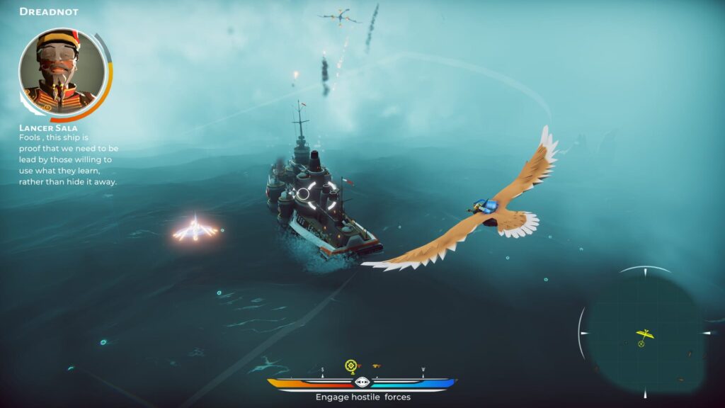 Capture d’écran de The Falconeer: Revolution Remaster