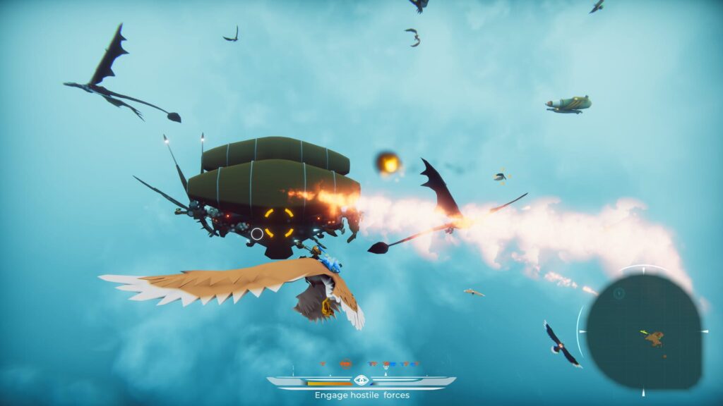 Capture d’écran de The Falconeer: Revolution Remaster