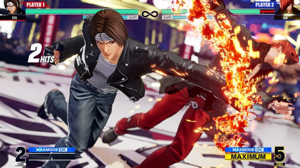 Capture d’écran de The King of Fighters XV