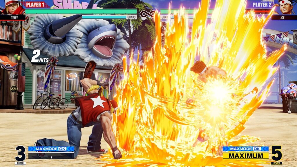 Capture d’écran de The King of Fighters XV