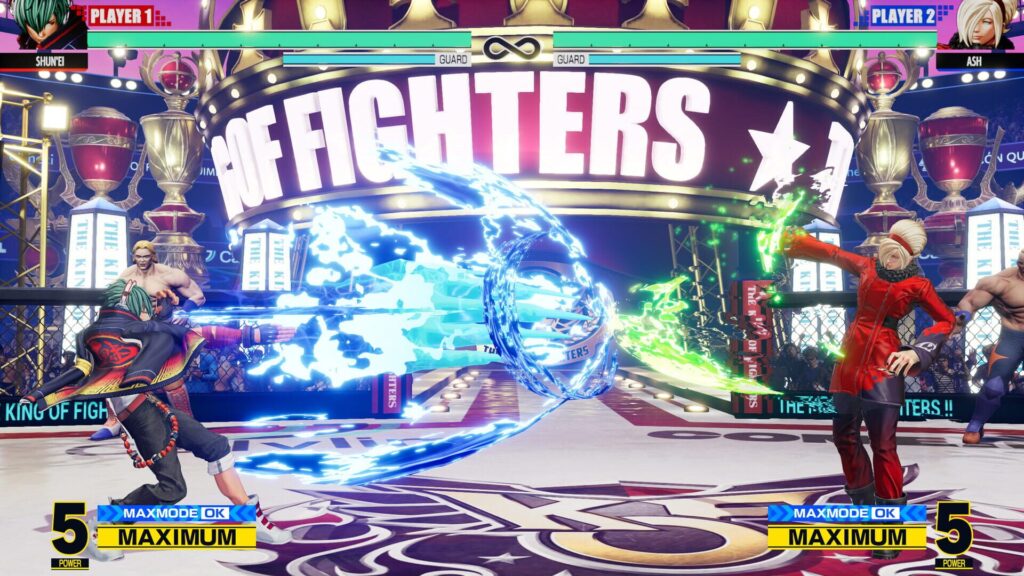 Capture d’écran de The King of Fighters XV