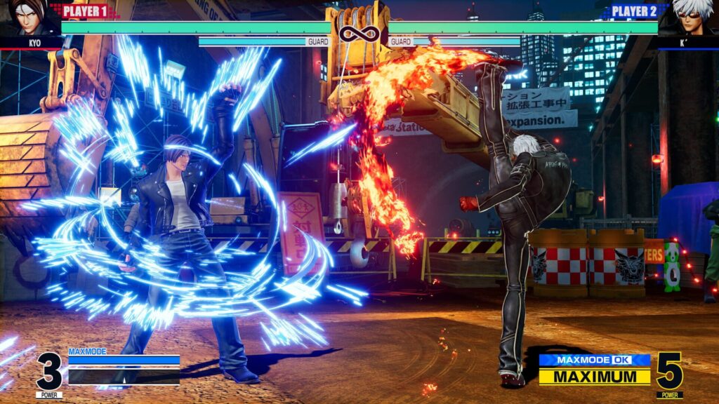 Capture d’écran de The King of Fighters XV