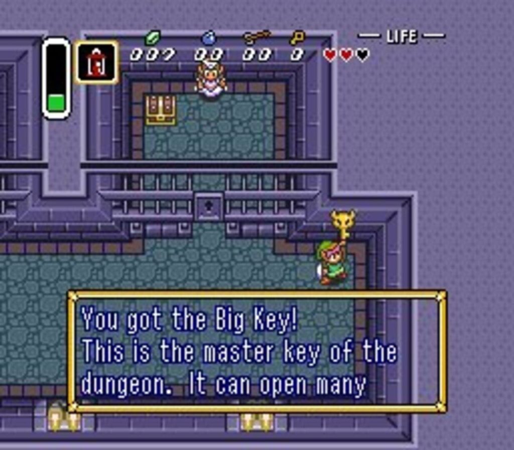 Capture d’écran de The Legend of Zelda: A Link to the Past