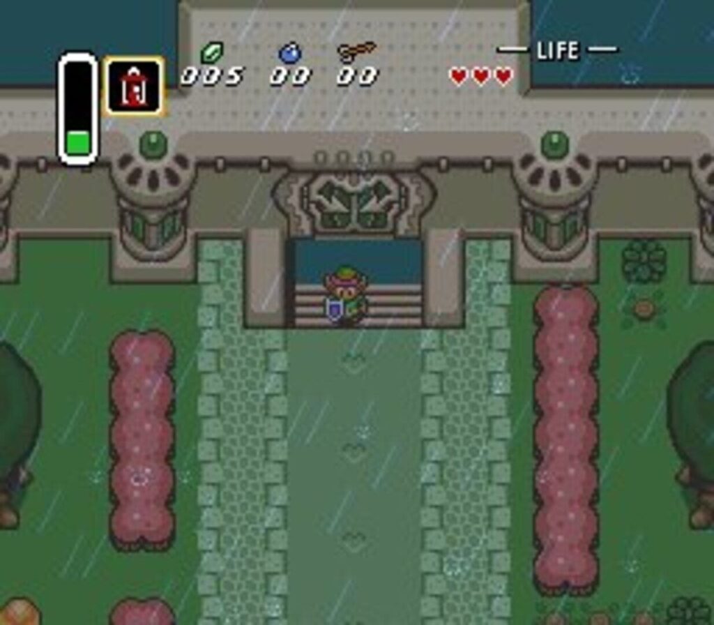 Capture d’écran de The Legend of Zelda: A Link to the Past