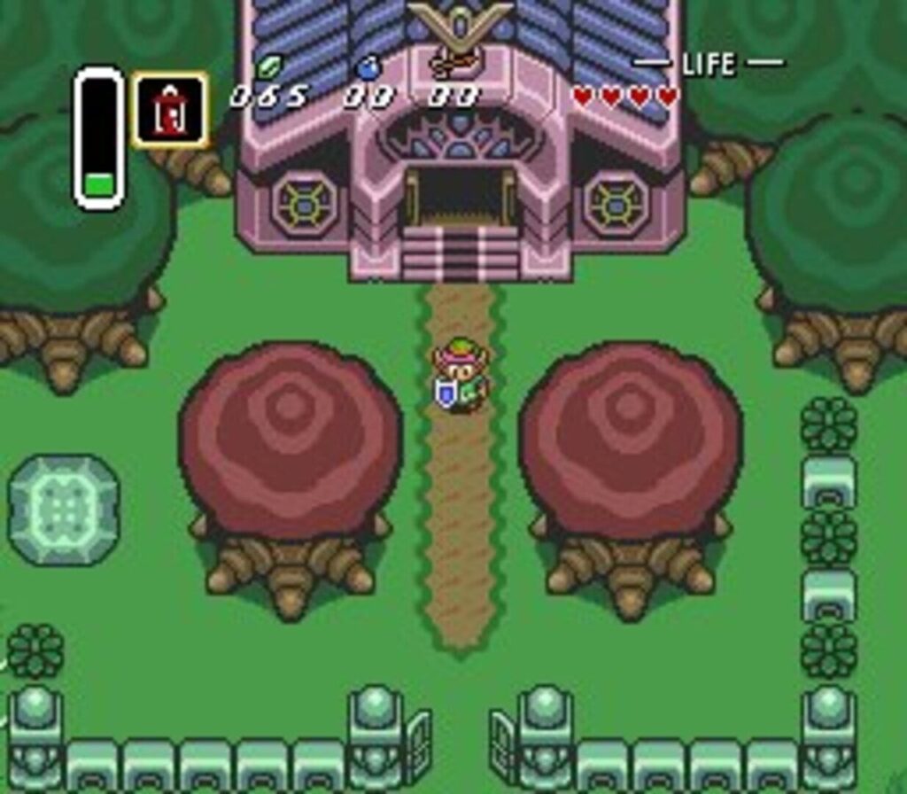 Capture d’écran de The Legend of Zelda: A Link to the Past