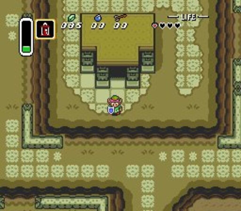 Capture d’écran de The Legend of Zelda: A Link to the Past