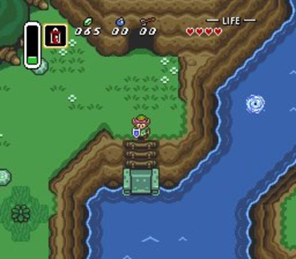 Capture d’écran de The Legend of Zelda: A Link to the Past