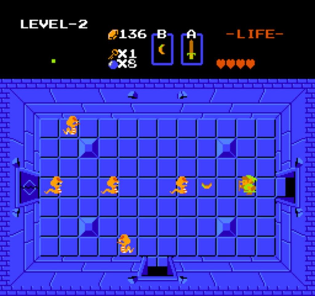 Capture d’écran de The Legend of Zelda