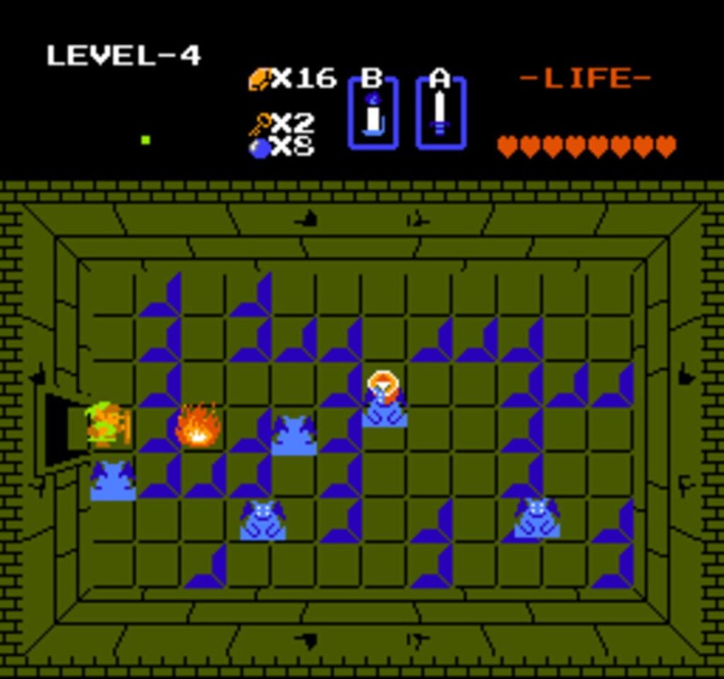 Capture d’écran de The Legend of Zelda