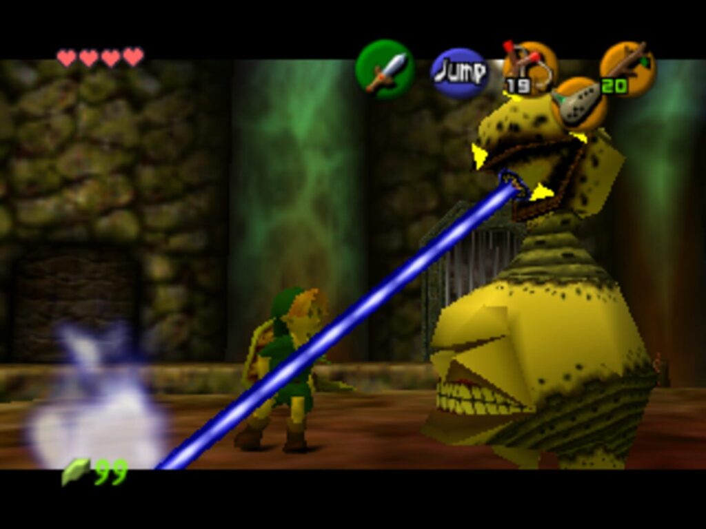 Capture d’écran de The Legend of Zelda: Ocarina of Time