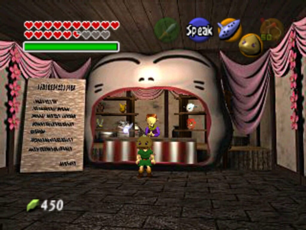 Capture d’écran de The Legend of Zelda: Ocarina of Time