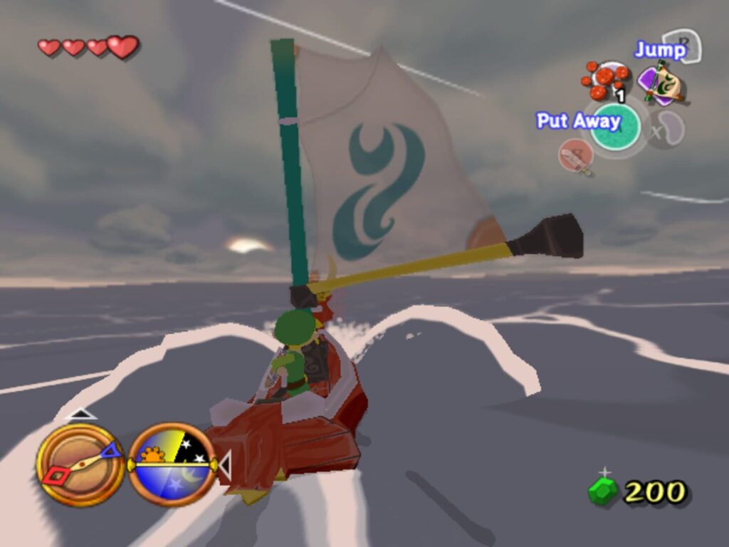 Capture d’écran de The Legend of Zelda: The Wind Waker