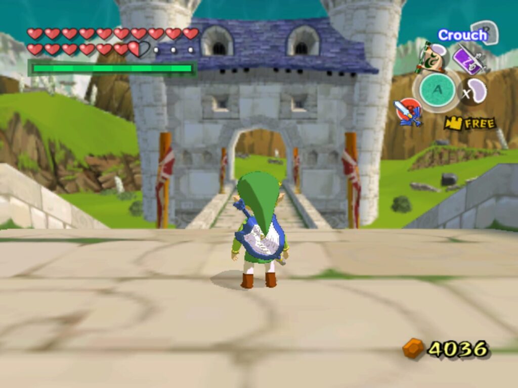 Capture d’écran de The Legend of Zelda: The Wind Waker