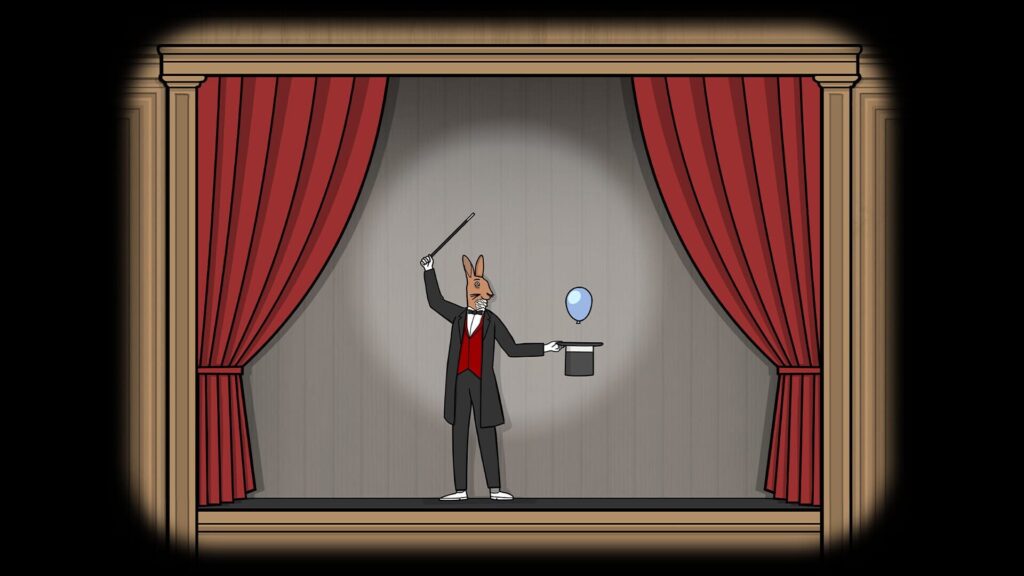 Capture d’écran de The Mr. Rabbit Magic Show