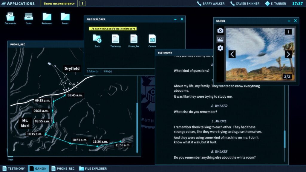 Capture d’écran de The Operator
