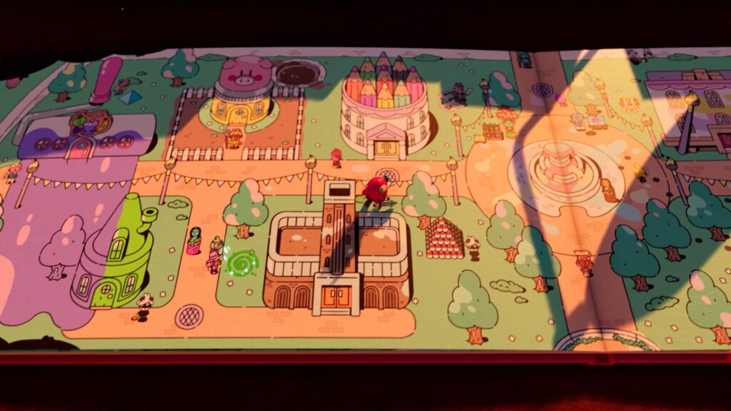 Capture d’écran de The Plucky Squire