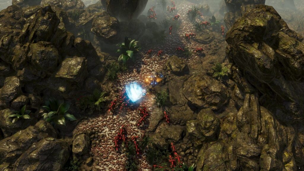 Capture d’écran de The Riftbreaker