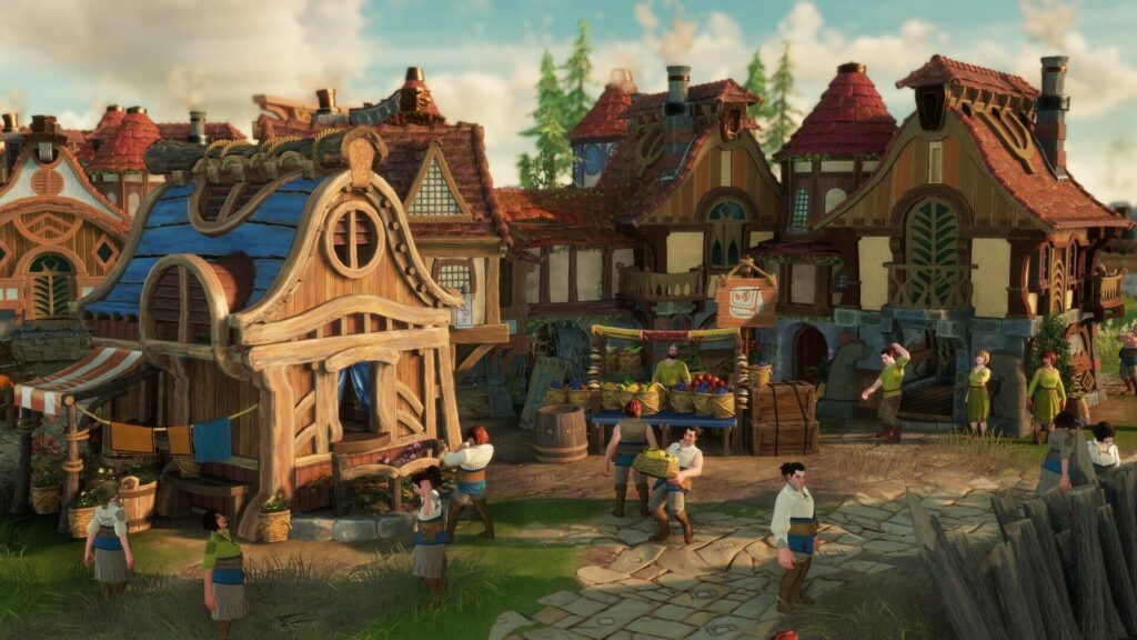 Capture d’écran de The Settlers: New Allies