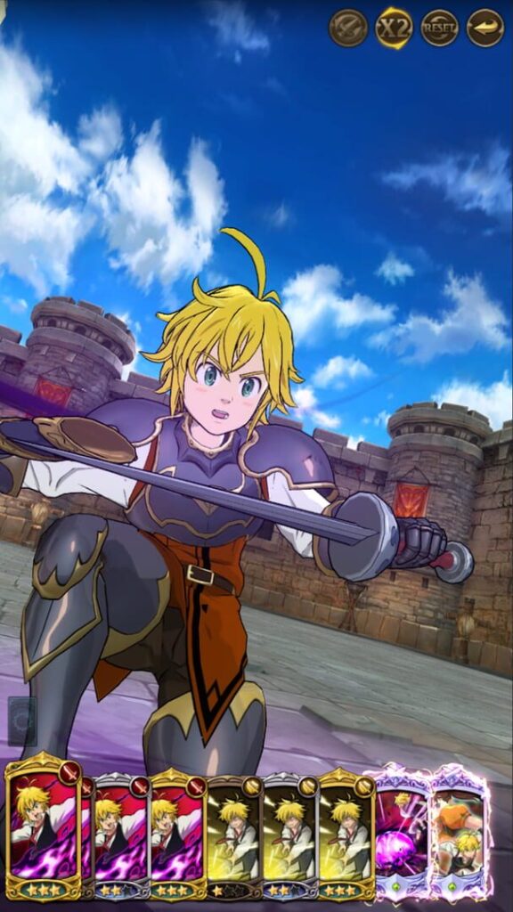 Capture d’écran de The Seven Deadly Sins: Grand Cross