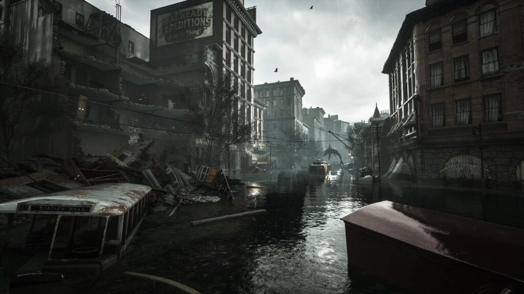 Capture d’écran de The Sinking City 2