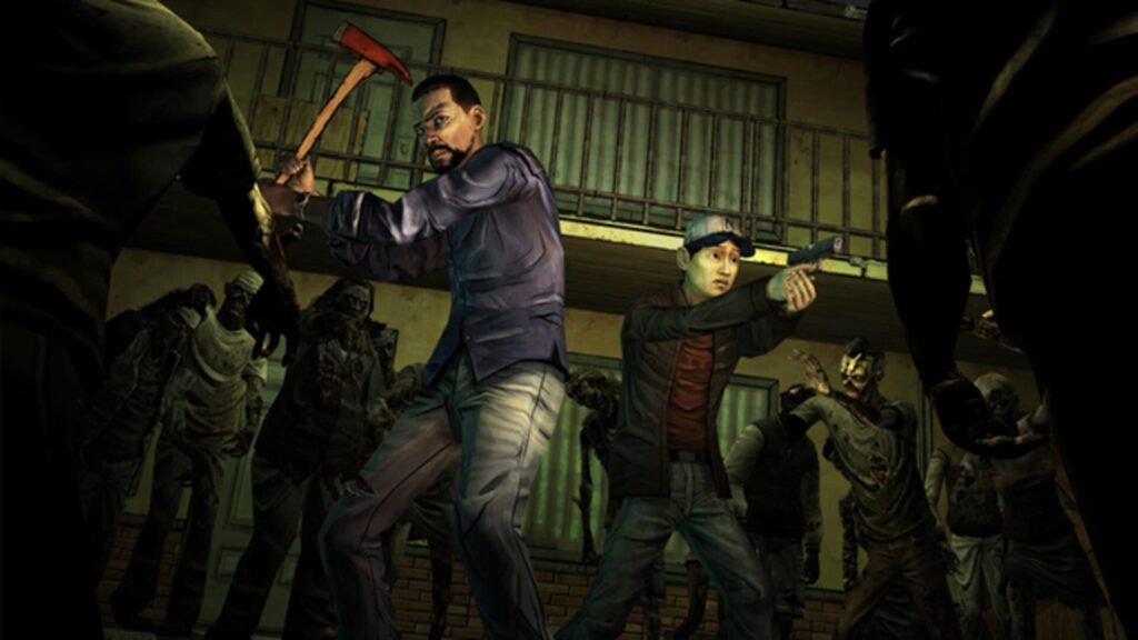 Capture d’écran de The Walking Dead