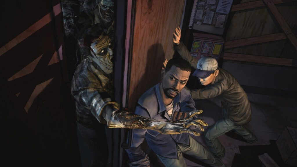 Capture d’écran de The Walking Dead