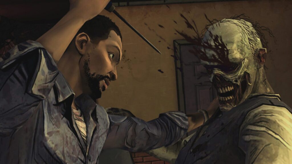 Capture d’écran de The Walking Dead